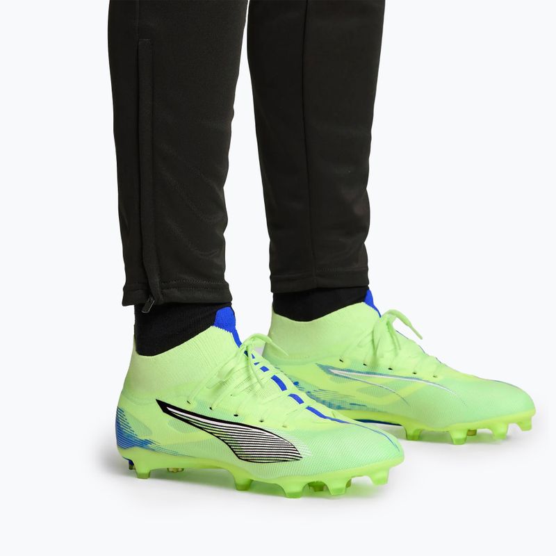 Cizme de fotbal PUMA Ultra 5 Match+ FG/AG fizzy apple/puma alb 8