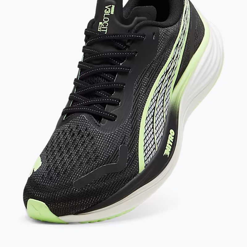 Încălțăminte de alergare pentru bărbați PUMA Velocity Nitro 3 puma black/fizzy apple 12