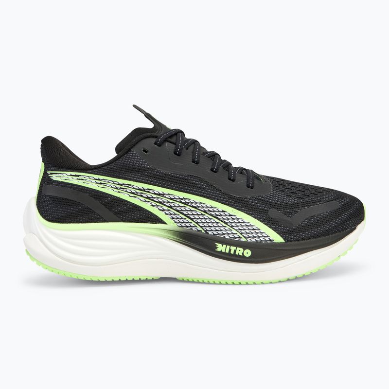 Încălțăminte de alergare pentru bărbați PUMA Velocity Nitro 3 puma black/fizzy apple 2