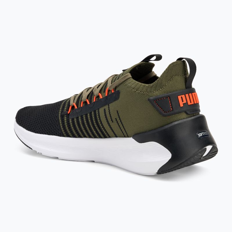 Încălțăminte de alergare PUMA Softride Symmetry Fuzion puma olive/puma black/flame filcker 3