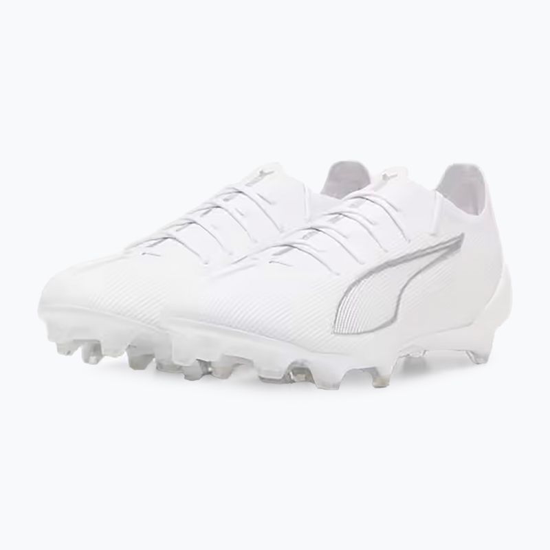PUMA Ultra 5 Ultimate FG ghete de fotbal puma alb/puma alb 8