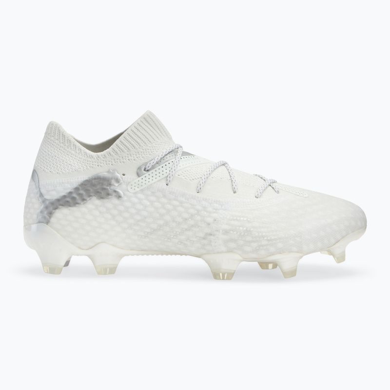 Încălțăminte de fotbal PUMA Future 7 Ultimate FG/AG puma silver/puma white 2