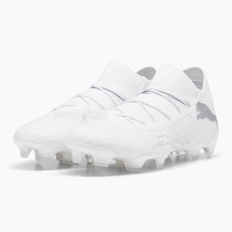 Încălțăminte de fotbal PUMA Future 7 Ultimate FG/AG puma silver/puma white 8