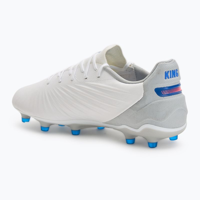 Încălțăminte de fotbal PUMA King Match FG/AG puma white/bluemazing/flat light grey/sunset glow 3