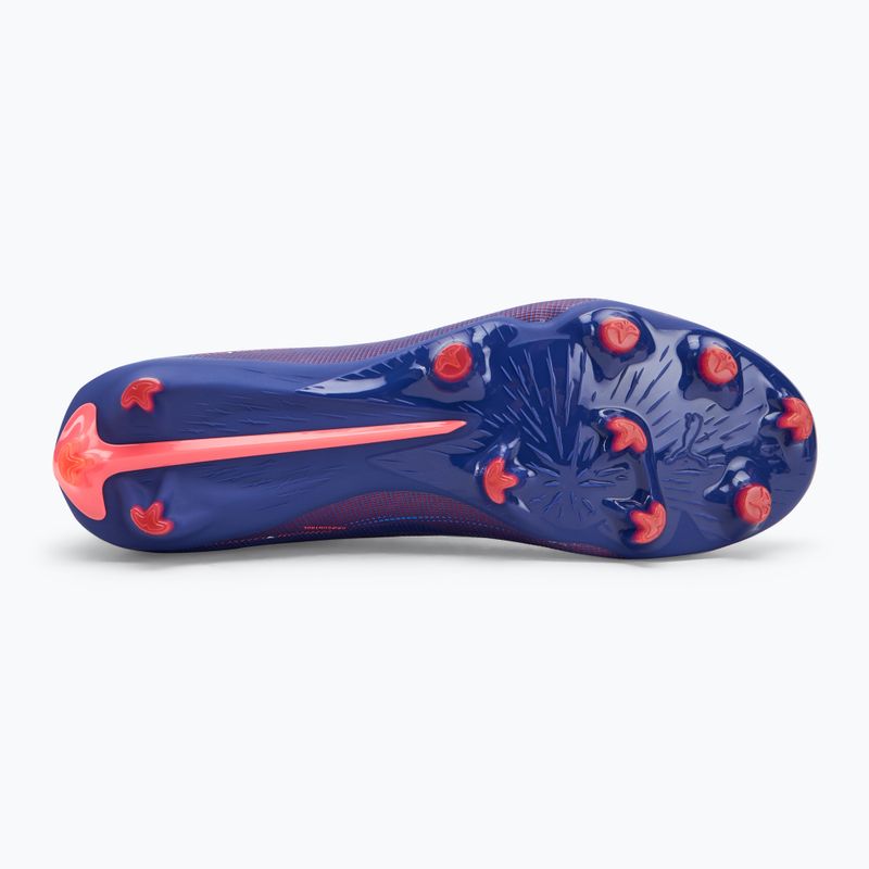 Ghete de fotbal PUMA Ultra 5 Match+ FG/AG lapis lazuli/puma white/sunset gloe 4