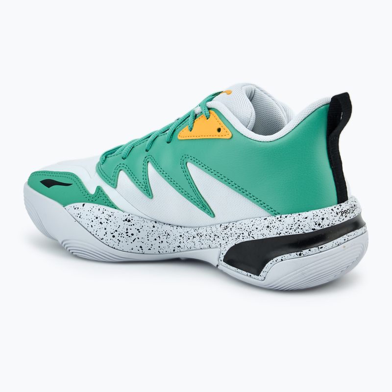 Încălțăminte de baschet pentru bărbați PUMA Genetics Speckle puma black/silver mist/jade frost 3