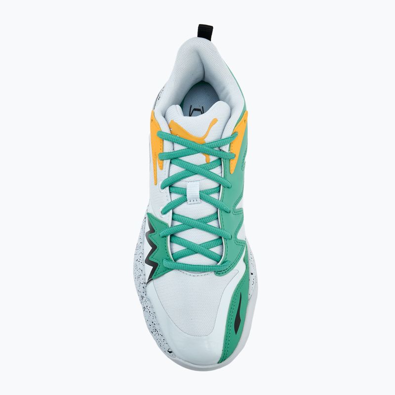 Încălțăminte de baschet pentru bărbați PUMA Genetics Speckle puma black/silver mist/jade frost 6