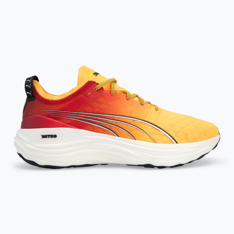 Încălțăminte de alergare pentru bărbați PUMA ForeverRun Nitro Fade sun stream/sunset glow/puma white 2