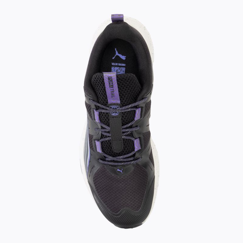 Încălțăminte de alergare PUMA Reflect Lite Trail puma black/dark amethyst 5