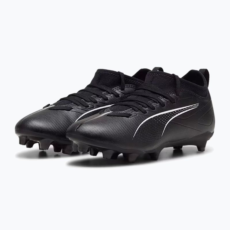 Încălțăminte de fotbal pentru copii PUMA Ultra 5 Match FG/AG Jr puma black/puma white 8