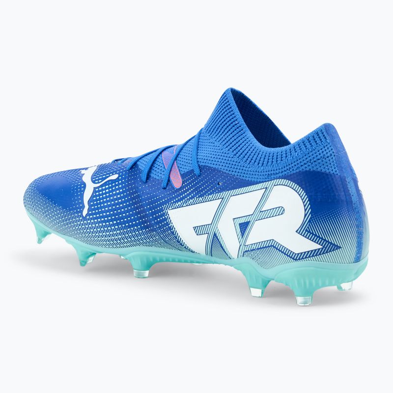 Încălțăminte de fotbal PUMA Future 7 Play It hyperlink blue/mint/puma white 3