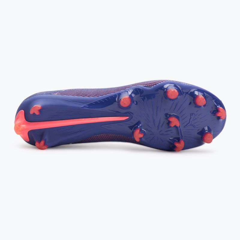 PUMA Ultra 5 Pro FG/AG lapis lazuli/puma alb/sunset gloe ghete de fotbal 4