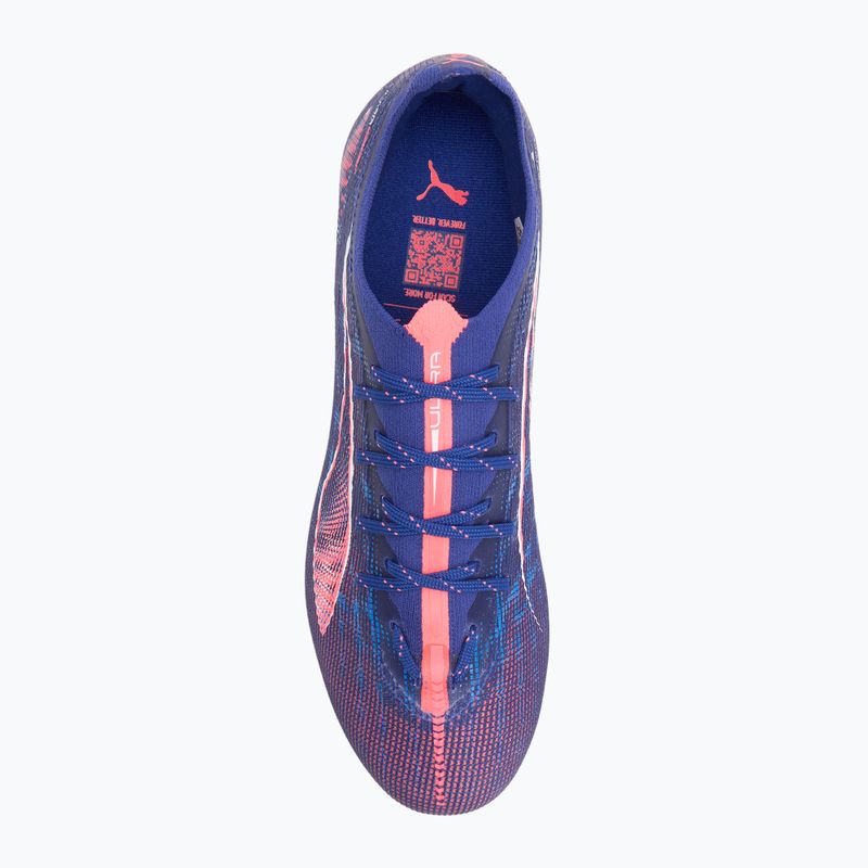 PUMA Ultra 5 Pro FG/AG lapis lazuli/puma alb/sunset gloe ghete de fotbal 5
