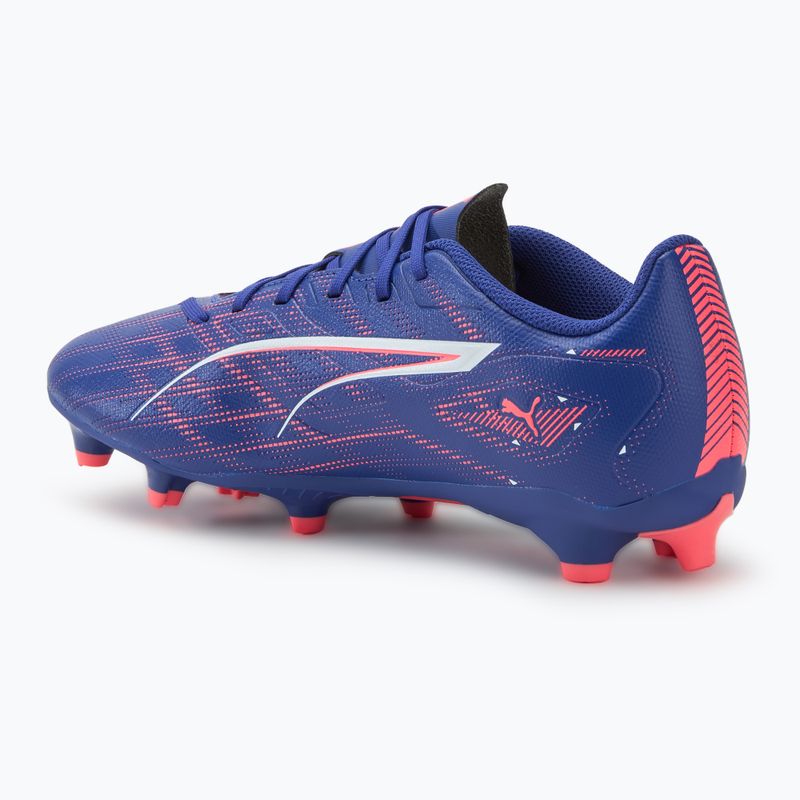 PUMA Ultra 5 Play FG/AG lapis lazuli/puma alb/sunset gloe ghete de fotbal