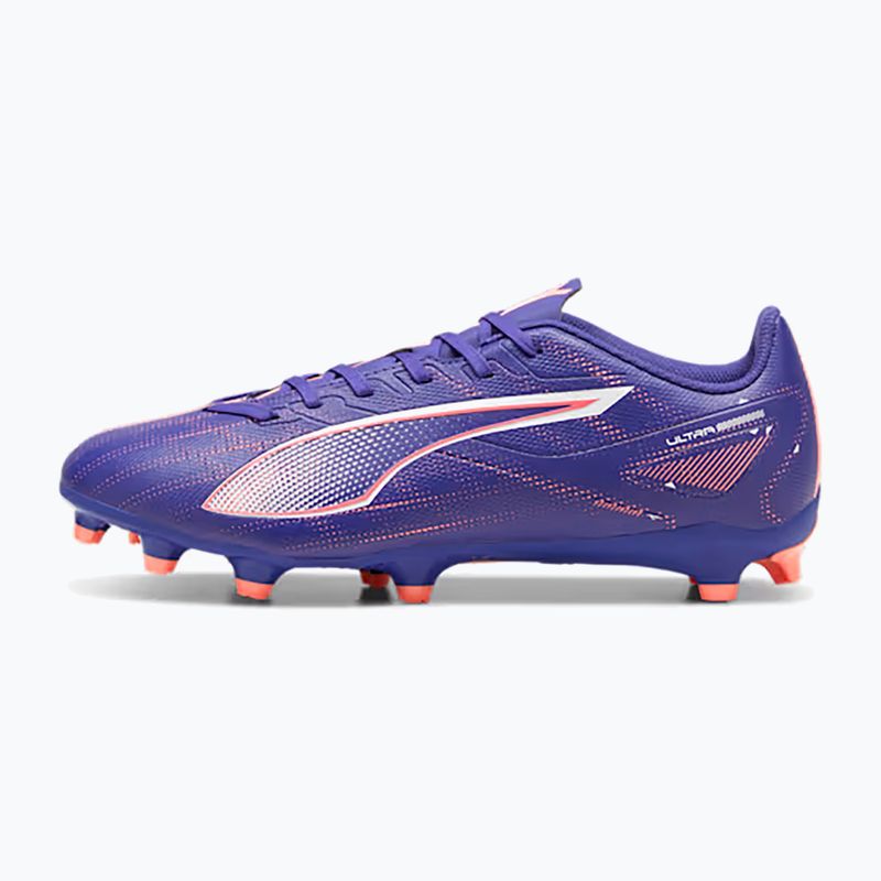 PUMA Ultra 5 Play FG/AG lapis lazuli/puma alb/sunset gloe ghete de fotbal