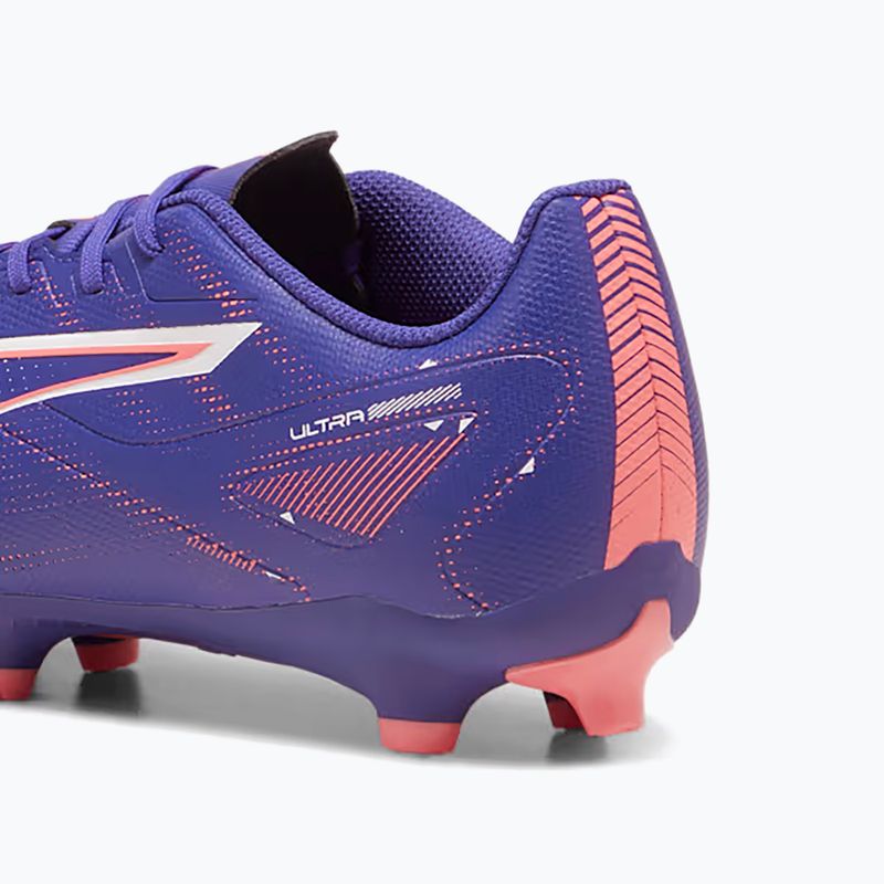 PUMA Ultra 5 Play FG/AG lapis lazuli/puma alb/sunset gloe ghete de fotbal