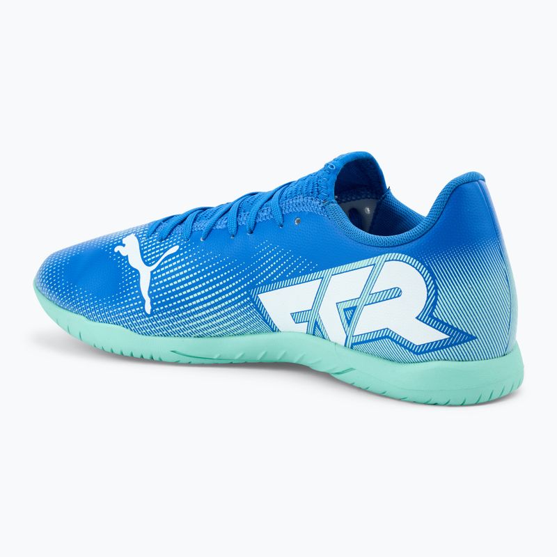 Încălțăminte de fotbal PUMA Future 7 Match FG/AG bluemazing/puma white/electric peppermint 3