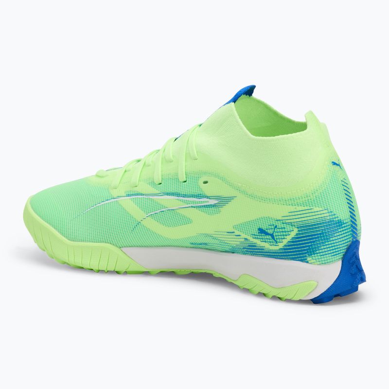 Cizme de fotbal PUMA Ultra 5 Match+ TT fizzy apple/puma alb 3