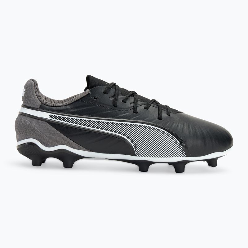 Încălțăminte de fotbal pentru copii  PUMA King Match FG/AG Jr puma black/puma white/cool dark grey 2