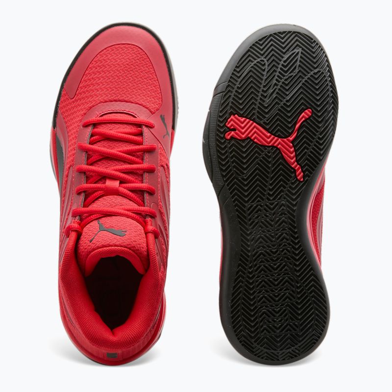 Încălțăminte de bachet pentru bărbați PUMA Court Pro for all time red/puma black 4