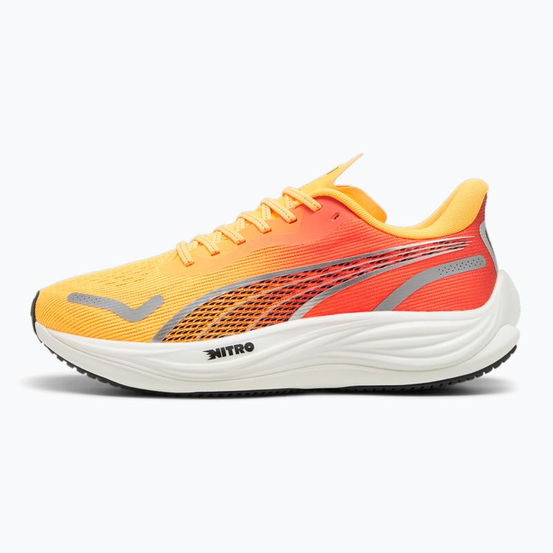 Încălțăminte de alergare pentru bărbați PUMA Velocity Nitro 3 Fade sun stream/sunset glow/white 10