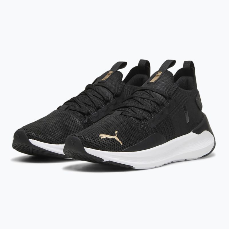Încălțăminte de alergare pentru femei PUMA Softride Symmetry Fuzion puma black/puma gold