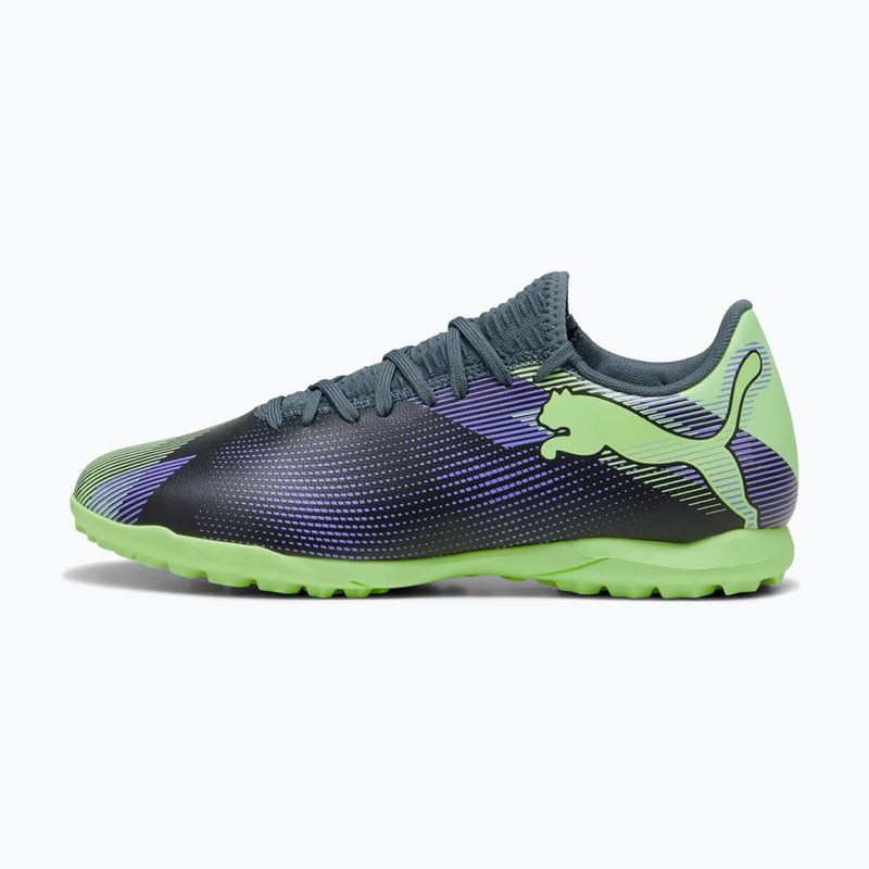 Încălțăminte de fotbal PUMA Future 7 Play TT grey skies/elektro purple 9