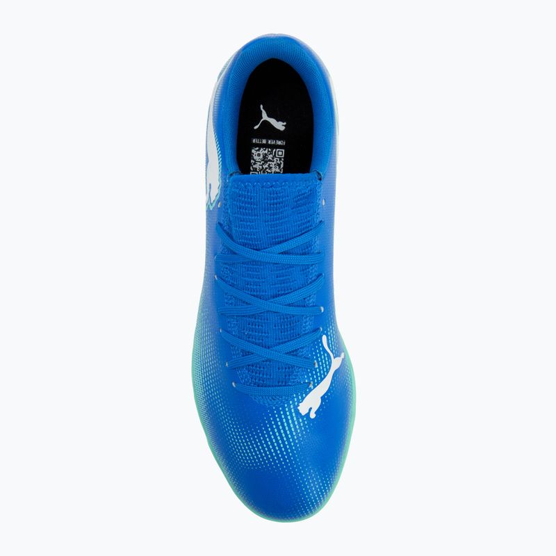 Încălțăminte de fotbal PUMA Future 7 Play TT hyperlink blue/mint/puma white 5