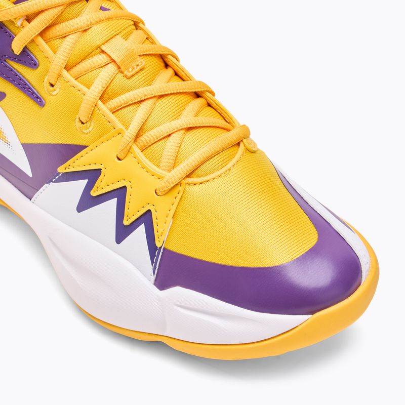 Încălțăminte de baschet PUMA Genetics yellow sizzle/puma white 7