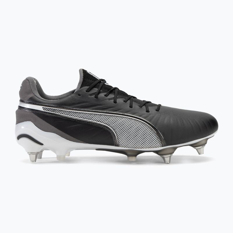 Încălțăminte de fotbal pentru bărbați  PUMA King Ultimate MxSG puma black/puma white/cool dark grey 2