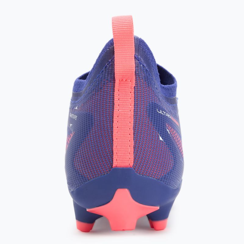 Ghete de fotbal pentru copii PUMA Ultra 5 Pro FG/AG Jr lapis lazuli/puma white/sunset glow 6