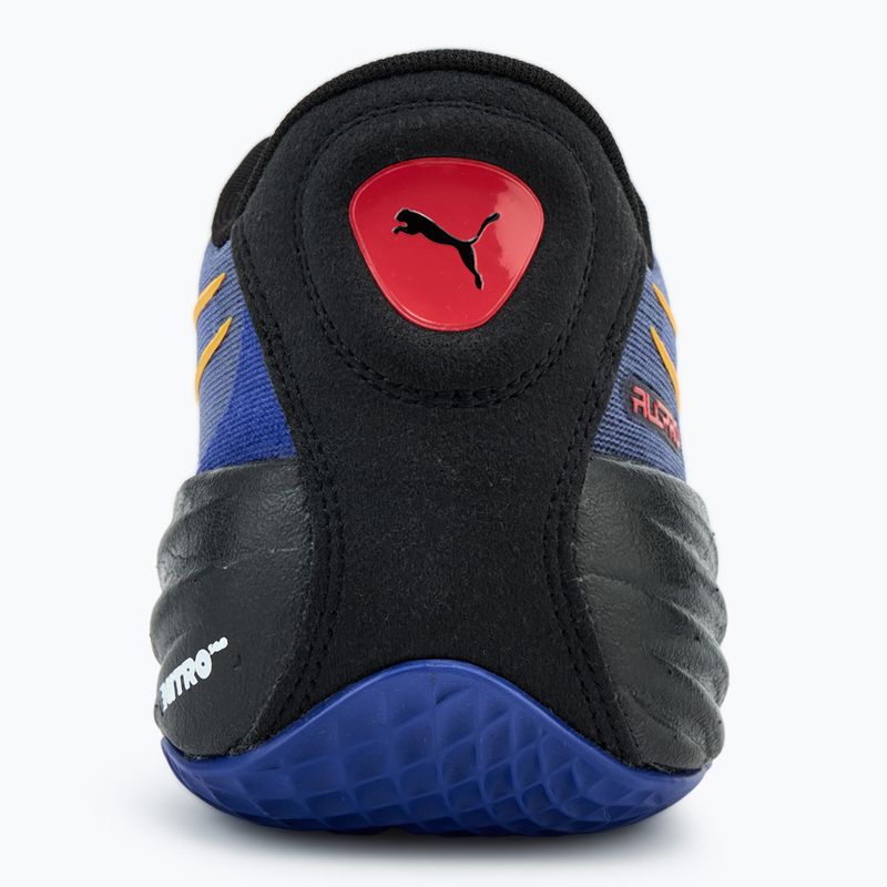 Încălțăminte de bachet pentru bărbați PUMA All-Pro Nitro Crowd Craze lapis lazuli/cold green/puma black 6