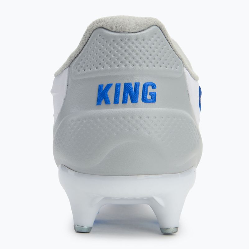 Încălțăminte de fotbal pentru bărbați  PUMA King Pro MxSG puma white/bluemazing/flat light grey/sunset glow 6