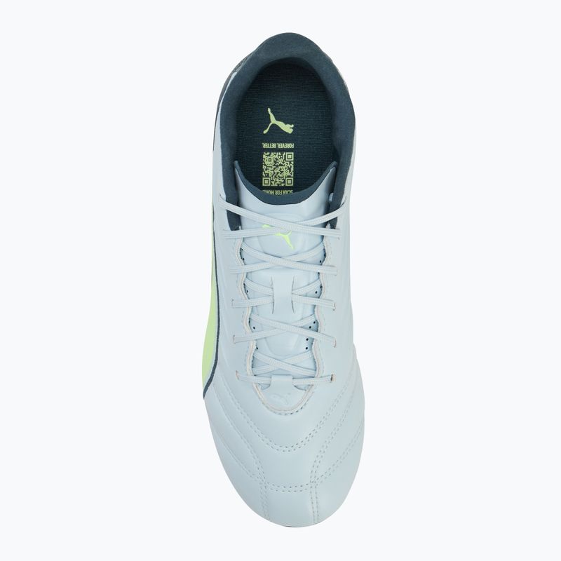Încălțăminte de fotbal pentru bărbați  PUMA King Pro FG/AG frosted dew/fizzy apple 5