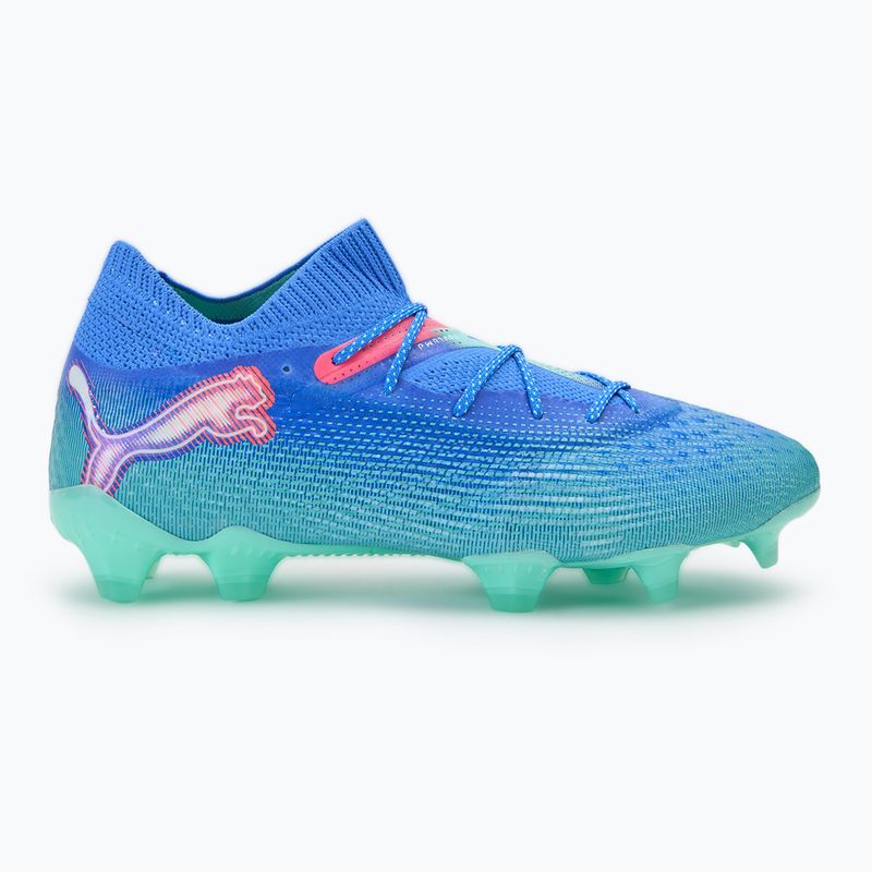 Încălțăminte de fotbal PUMA Future 7 Ultimate FG/AG bluemazing/puma white/electric peppermint 2