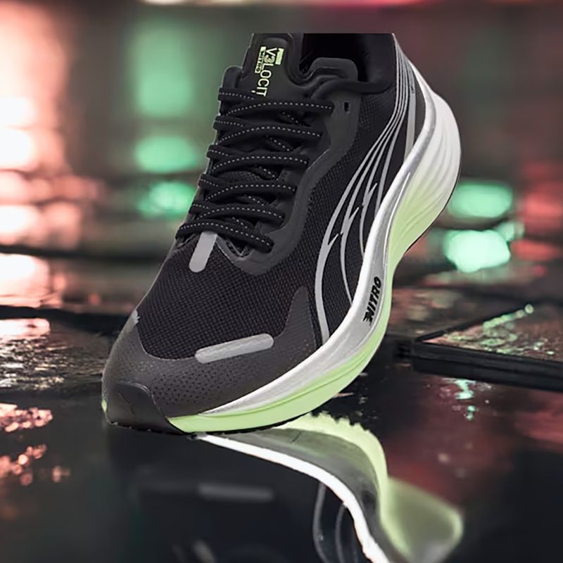 Încălțăminte de alergare pentru femei  PUMA Velocity Nitro 3 GTX puma black/puma silver 15