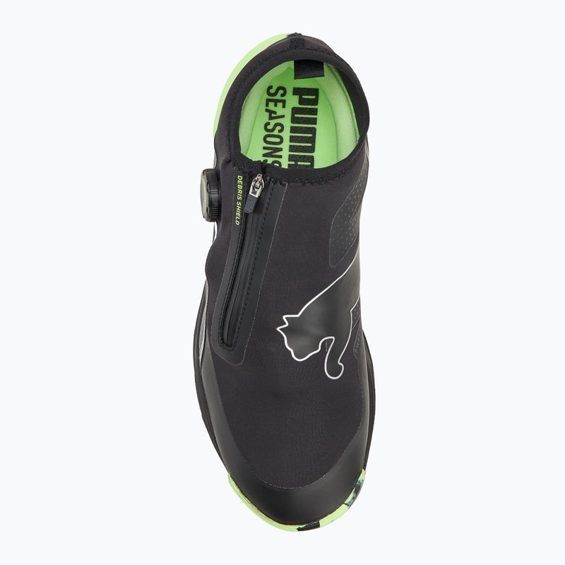 Încălțăminte de alergare pentru bărbați PUMA Voyage Nitro 3 disc black/silver/fizzy apple 5