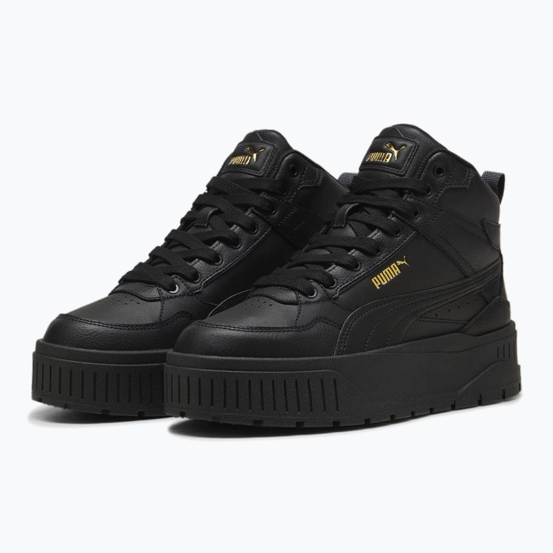 Încălțăminte pentru femei PUMA Karmen II Idol Mid puma black/pima black/puma gold 3