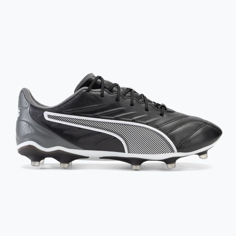 Încălțăminte de fotbal pentru bărbați  PUMA King Pro FG/AG puma black/puma white/cool dark grey 2