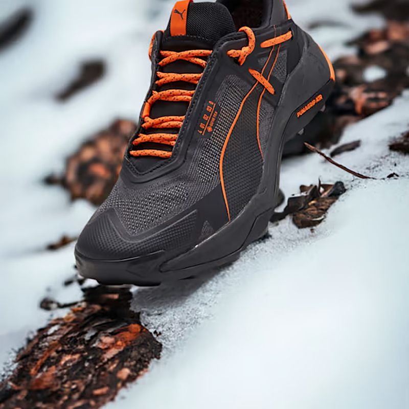 Încălțăminte de turism pentru bărbați PUMA Explore Nitro GTX puma black/flat dark gray/flame flicker 13