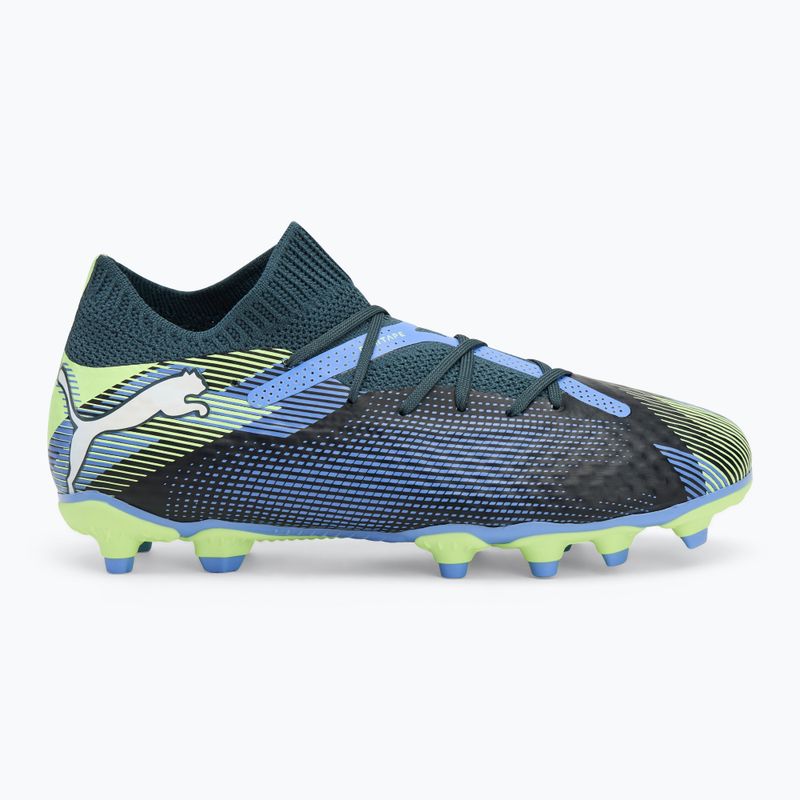 Încălțăminte de fotbal pentru copii  PUMA Future 7 Pro FG/AG Jr grey skies/puma white 2