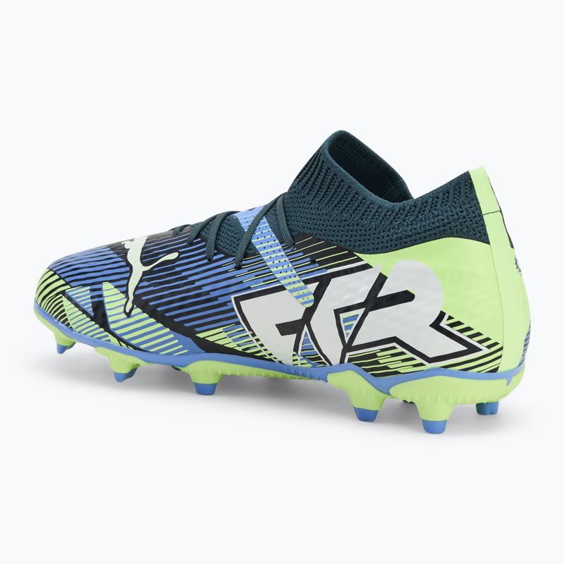 Încălțăminte de fotbal pentru copii  PUMA Future 7 Pro FG/AG Jr grey skies/puma white 3