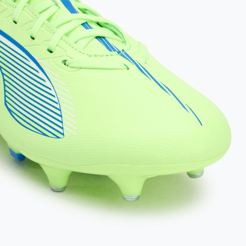 Cizme de fotbal PUMA Ultra 5 Play MxSG fizzy apple/puma alb 7