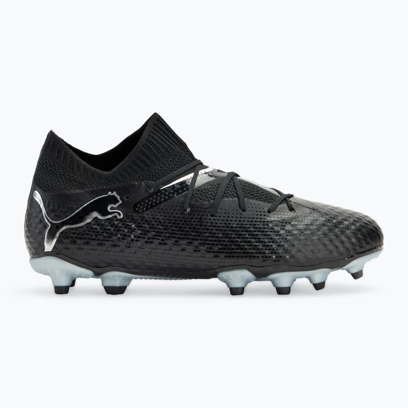 Încălțăminte de fotbal pentru copii  PUMA Future 7 Pro FG/AG Jr puma black/puma silver 2