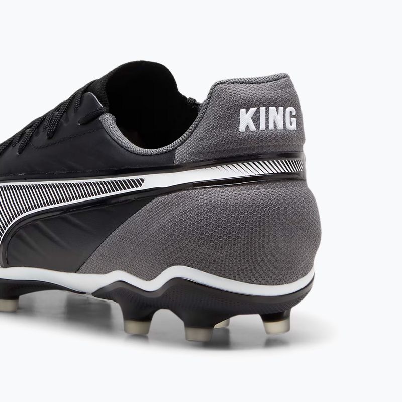 Încălțăminte de fotbal PUMA King Match FG/AG puma black/puma white/cool dark grey 13