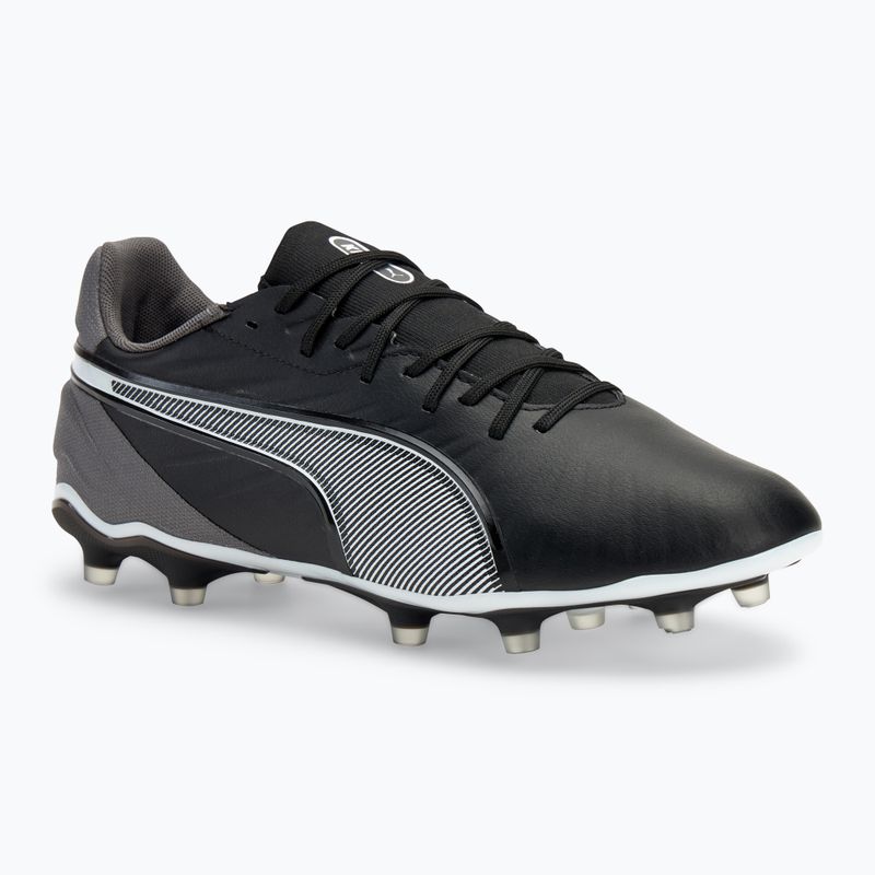 Încălțăminte de fotbal PUMA King Match FG/AG puma black/puma white/cool dark grey