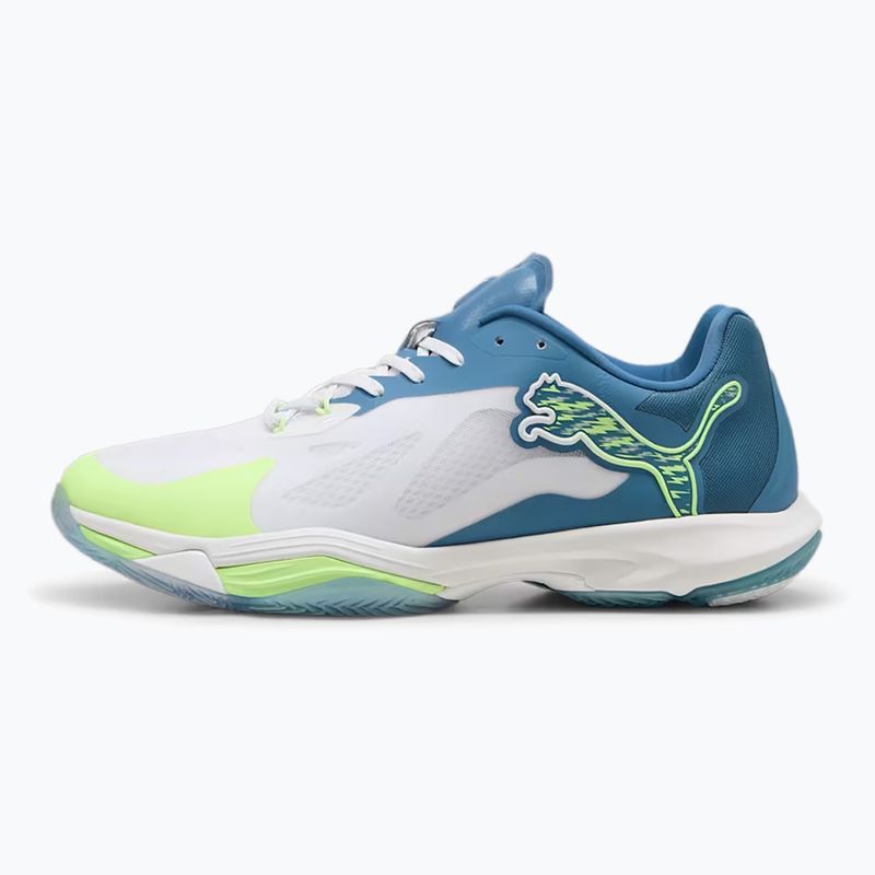 Încălțăminte PUMA Vantage Nitro puma white/ blue horizon/ fizzy apple 9
