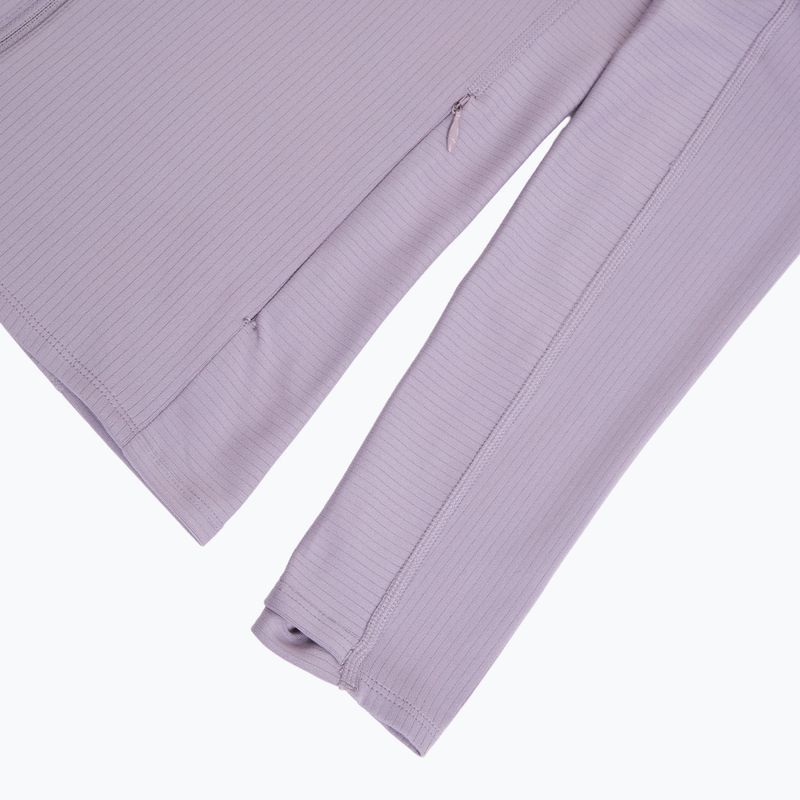 Bluză de alergare pentru femei PUMA Run For Her Ribbed Full Zip pale plum 4