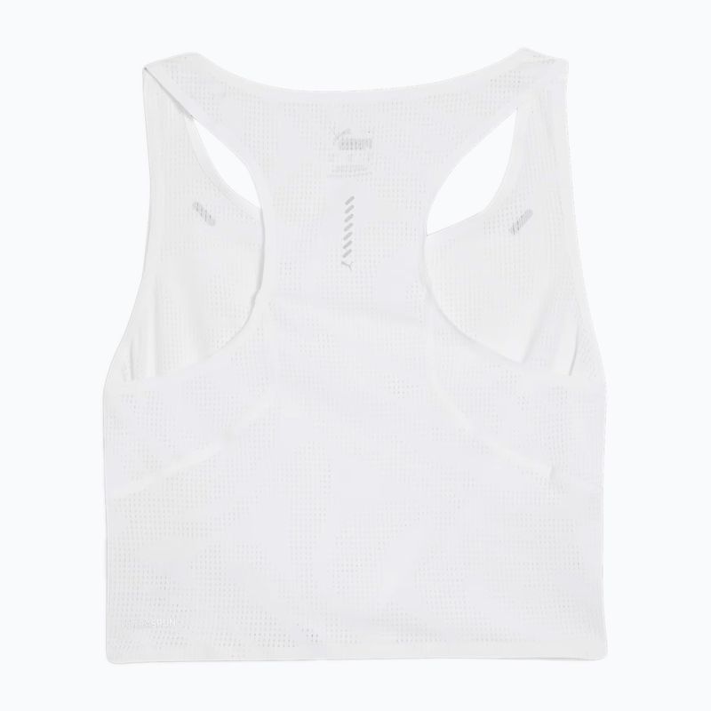 Tank top de alergare pentru bărbați PUMA Run Ultraspun Singlet puma white/aop 2