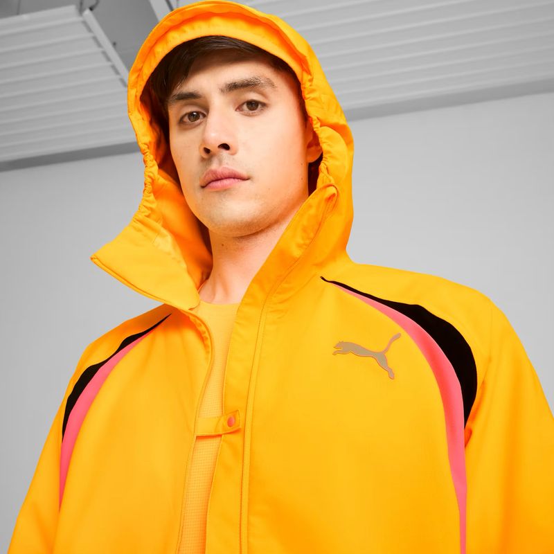 Jachetă de alergare pentru bărbați PUMA Run Ultraweave Raincell sun stream 4